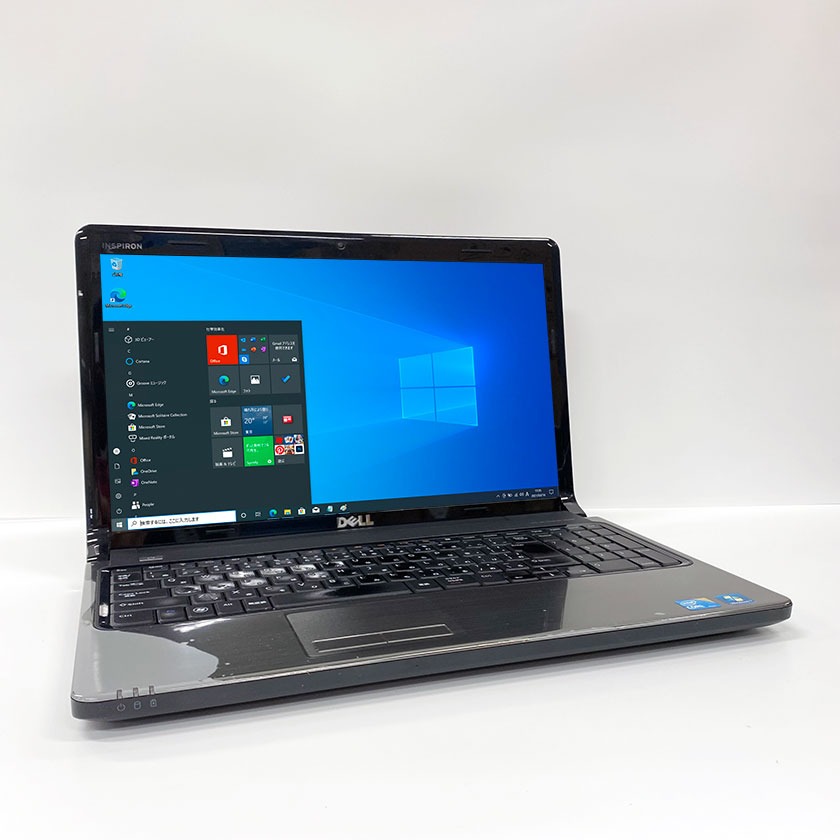 Webカメラ付き 訳あり・中古ノートパソコン Windows 10 テンキー付き 中古パソコン DELL INSPIRON 1564 Core i5 430M…