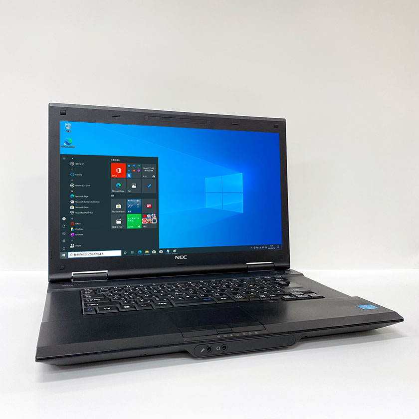 訳あり・中古ノートパソコン Windows 10 中古パソコン NEC VersaPro VX-G 第3世代 Core i3 3120M 2.5GHz 4GB HDD 320GB 無線LAN DVDドライブ Windows10 64ビット OFFICE付き