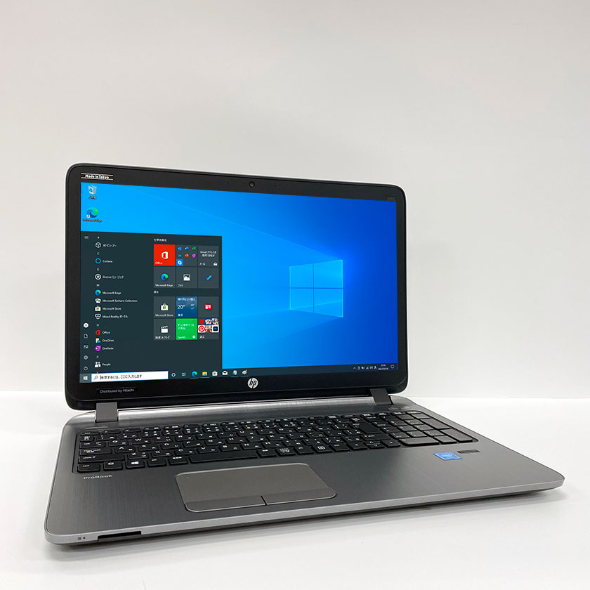 ポイント5倍! Webカメラ付き 中古ノートパソコン Windows 10 テンキー付き 中古パソコン HP ProBook 450 G2 Celeron …