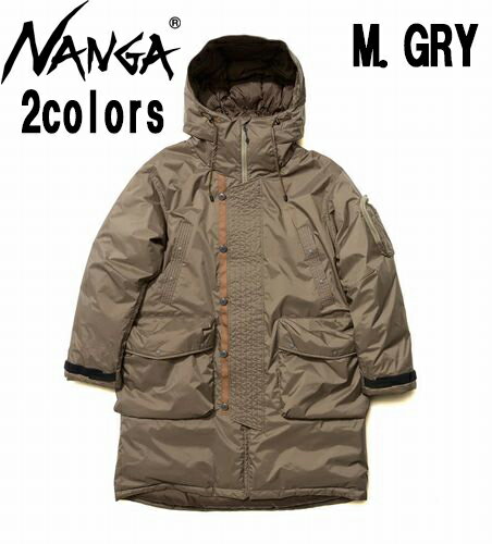 ナンガ NANGA AURORA DOWN FIELD HALF COAT / オーロラダウンフィールドハーフコート ダウンジャケット　コート　ミリタリー　N3-B