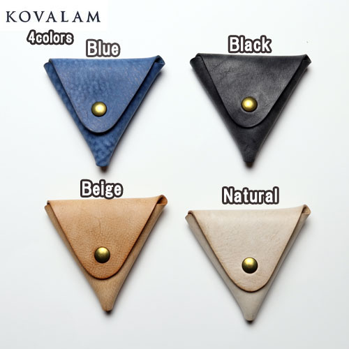 コバーラム KOVALAM Waxed Leather Coin Case コインケース