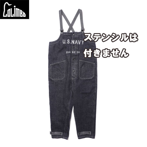 コリンボ COLIMBO ZZ-0220 Old Midshipmen's Bib Overrall =Plain= オールドシップメンズ ビブオーバーオール
