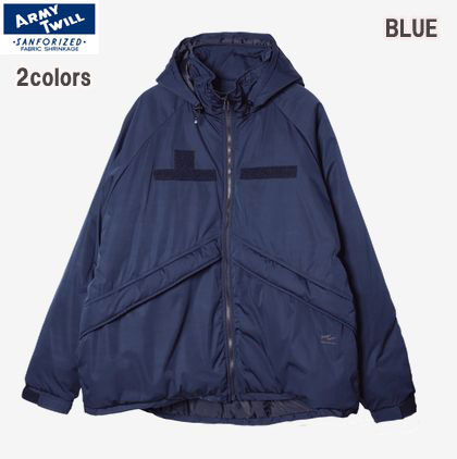 アーミーツイル ARMY TWILL AM-2554006 Pe Weather Padding Jacket US LEVEL7 TYPE ナイロンジャケット　ミリタリー