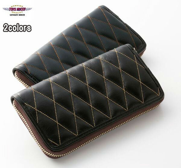 ȥޥå TOYS McCOY TMA2407LEATHER QUILTED LONG WALLET 쥶󥰥å