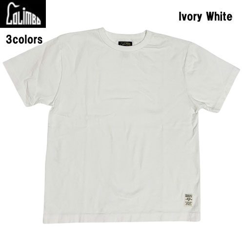 コリンボ COLIMBO ZB-0410 Norwalk Cotton Tee -Plain- 半袖Tシャツ