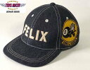 トイズマッコイ TOYS McCOY TMA2401 DENIM CAP FELIX THE CAT 105TH ANNIV. デニムキャップ 帽子 フィリックス