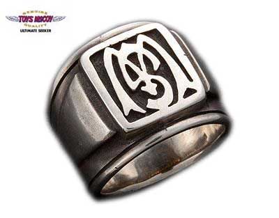 トイズマッコイ TOYS McCOY TMA1308 S.Mcqueen TM SILVER RING スティーブマックィーン　リング　指輪　シルバー