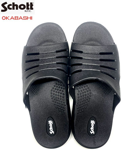 【ランキング受賞!!】 ショット × オカバシ SCHOTT OKABASHI O-90631 EURO SPORT サンダル
