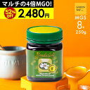 クール便は不要です【マルチの4倍MGO 52%OFF】マヌカハニー MGS8+ MGO200+ モノフローラル モーラン博士認定 ワトソン&サン 生マヌカ 25...