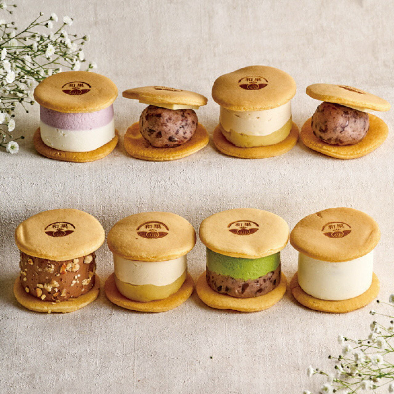 御中元 和かろん。8個入～もちもちふわふわ生どら焼き～お中元 出産祝い 内祝 お返し お土産 夏季限定 スイーツ ギフト 帰省土産 お盆 御供 お取り寄せ ご褒美【メーカー直送商品】のサムネイル