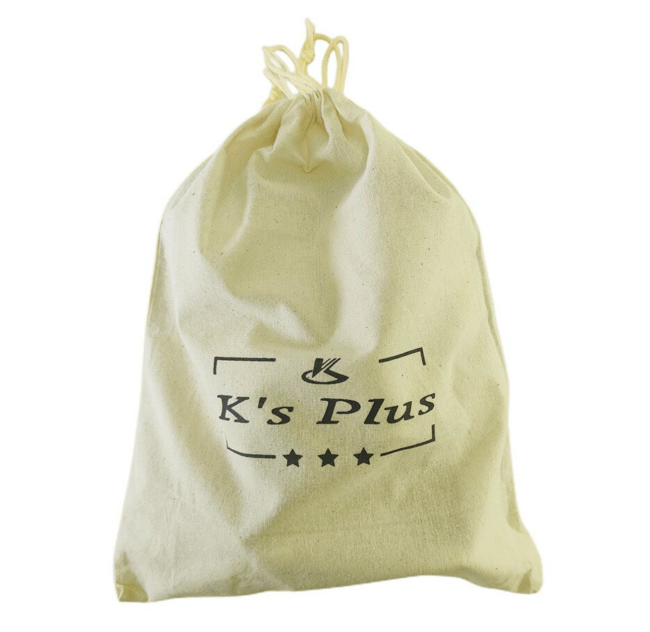 K's Plus 上履き専用シューズバッグ 巾着袋 キャンバス生地 S/M/L/LL 14.0cm〜28.0cm対応 [セット販売..