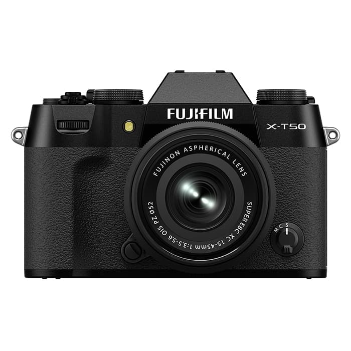《新品》FUJIFILM (フジフイルム) X-T50 XC15-45mmレンズキット ブラック [ ミラーレス一眼カメラ | デジタル一眼カメラ | デジタルカメラ ] 【KK9N0D18P】