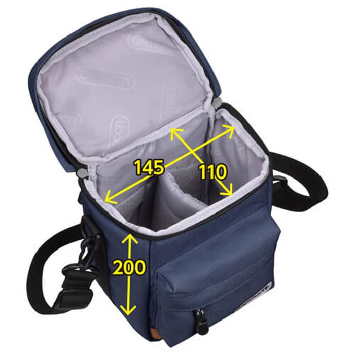 《新品アクセサリー》OUTDOOR PRODUCTS（アウトドアプロダクツ）カメラショルダーバッグ 04 ODCSB04NV ネイビー【KK9N0D18P】 [ カメラバッグ ] 3