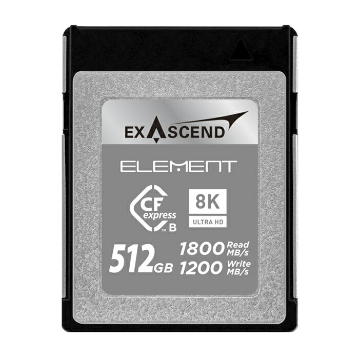 《新品アクセサリー》 EXASCEND (エグザセンド) Element CFexpress TypeB 512GB EXPC3S512GB【KK9N0D18..
