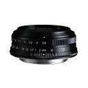 Voigtlander フォクトレンダー COLOR-SKOPAR 18mm F2.8 Aspherical X-mount ブラック [ Lens | 交換レンズ ]【KK9N0D18P】