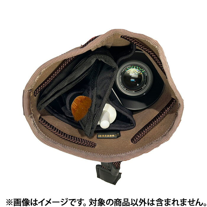 《新品アクセサリー》 蔵Cura (クラ) レンズマルチポシェットスエード ベージュ CL...