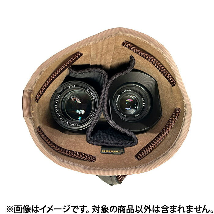 《新品アクセサリー》 蔵Cura (クラ) レンズマルチポシェットスエード ベージュ CL...