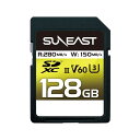 《新品アクセサリー》 SUNEAST (サンイースト) ULTIMATE PRO SDXCカード 128GB UHS-II V60 U3 SE-SDU212 【KK9N0D18P】(2)