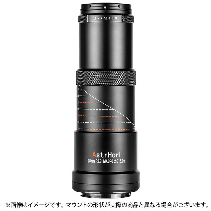 《新品》 AstrHori（アストロリ） 25mm F2.8 Macro 2.0X-5.0X (フジフイルムX用)[ Lens | 交換レンズ ]【KK9N0D18P】 2