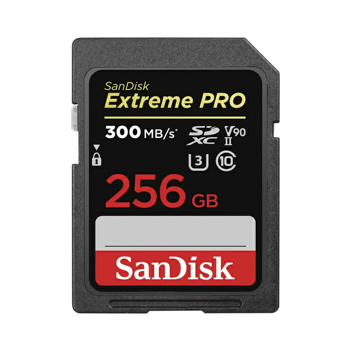 乐天商城 - 《新品アクセサリー》 SanDisk（サンディスク）ExtremePRO SDXCカード UHS-II V90 256GB SDSDXDK-256G-GN4IN 海外パッケージ版【在庫限り】【KK9N0D18P】
