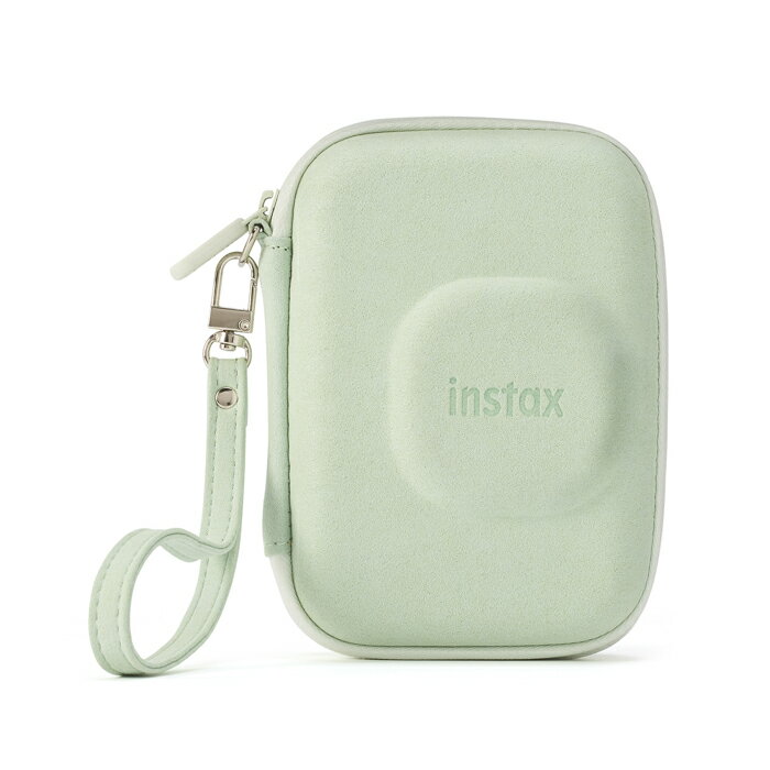 《新品アクセサリー》 FUJIFILM (フジフイルム) instax mini LiPlay用 ケース グリーン【KK9N0D18P】