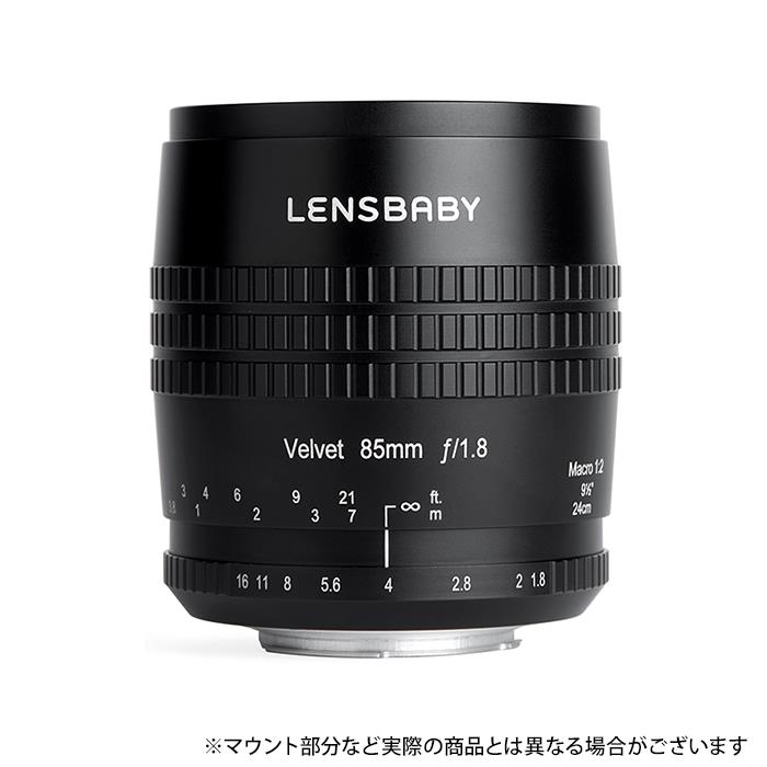 KENKO - 《新品》 Lensbaby (レンズベビー) Velvet 85 85mm F1.8 ソフト (マイクロフォーサーズ用) ブラック[ Lens | 交換レンズ ]【KK9N0D18P】