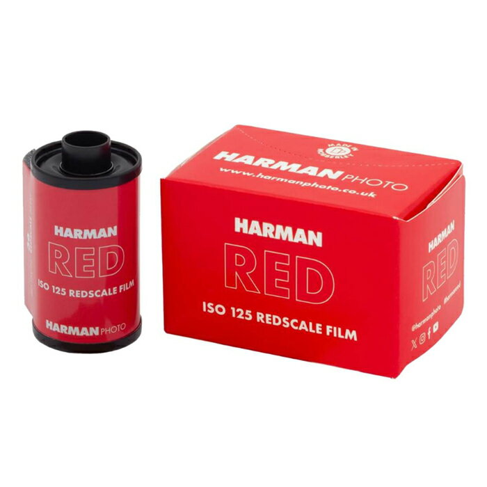 種別：フィルム NOTE映画のようなレトロ感を持つ新しい クリエイティブカラーネガフィルムHarman Technology社の新しいカラーネガフィルムRED125は、その鮮やかでユニークな色再現、特に赤色のトーンが特徴的です。まるで映画の...