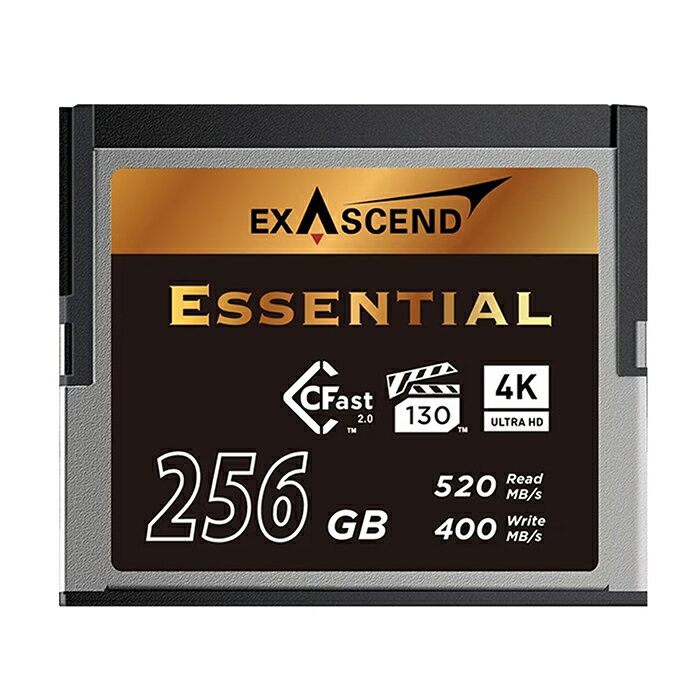 《新品アクセサリー》 EXASCEND (エグザセンド) Essential CFast 256GB EXSD3X256GB【KK9N0D18P】