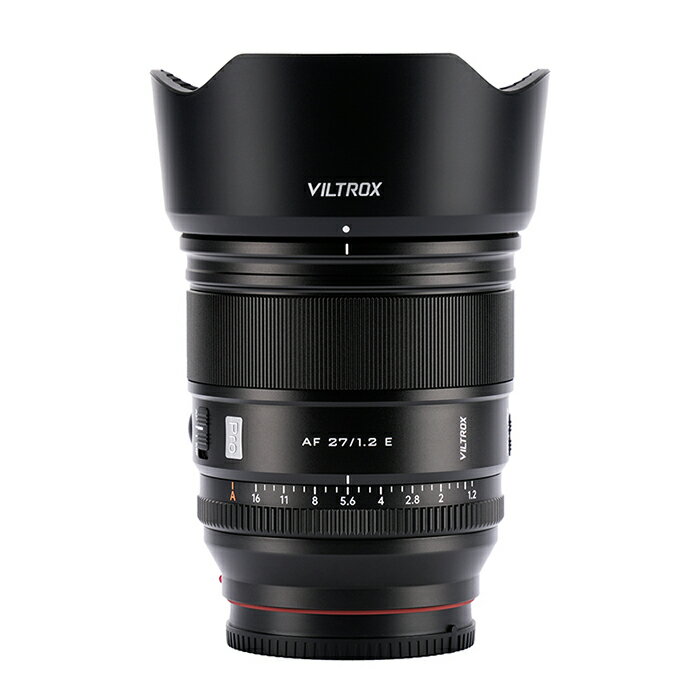 樂天商城 - 《新品》 VILTROX (ビルトロックス) AF 27mm F1.2 Pro（ソニーE/APS-C用）ブラック[ Lens | 交換レンズ ]【KK9N0D18P】