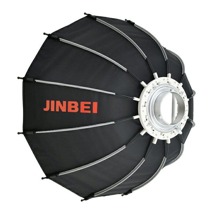 《新品アクセサリー》 JINBEI（ジンベイ） Φ65 ディープクイックオープンソフトボックス J617 【KK9N0D..