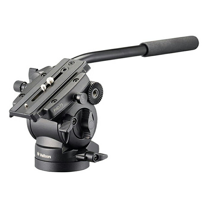 《新品アクセサリー》 Velbon (ベルボン) オイルフリュード雲台 FHD-73【KK9N0D18P】