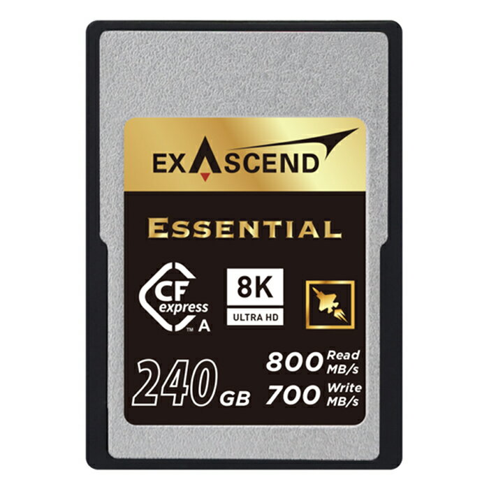 《新品アクセサリー》 EXASCEND (エグザセンド) Essential CFexpress Type A 240GB EXPC3EA240GB【KK9N0D18P】