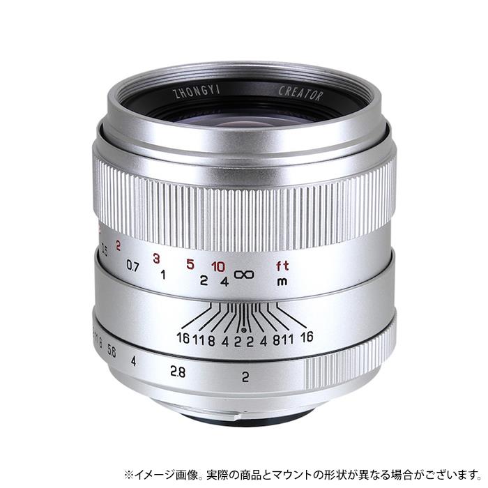 《新品》ZHONG YI OPTICAL CREATOR 35mm F2 (キヤノンEF用) シルバー[ Lens | 交換レンズ ] 【KK9N0D18P】〔メーカー取寄品〕