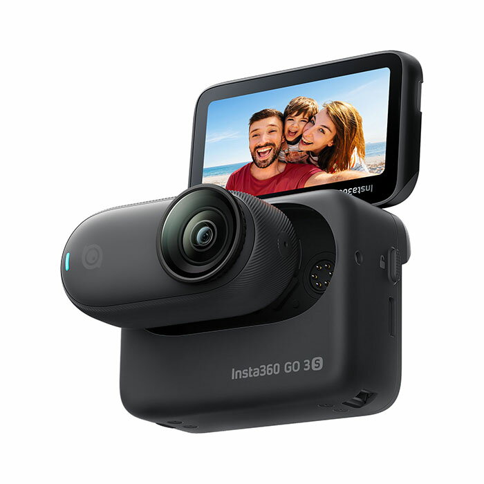 《新品》 Insta360 (インスタサンロクマル) GO 3S (64GB) CINSAATA-GO3S64K ミッドナイトブラック【KK9N0D18P】