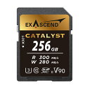 《新品アクセサリー》 EXASCEND (エグザセンド) Catalyst SDXCカード 256GB UHS-II V90 EX256GSDU2【KK9N0D...