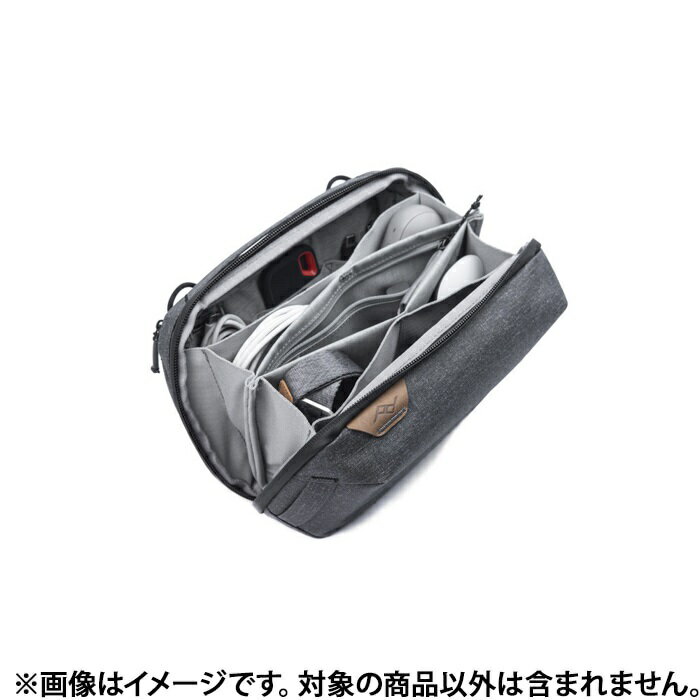 《新品アクセサリー》 peak design (ピークデザイン) テク ポーチ BTP-CH-3 チャコール【KK9N0D18P】 3