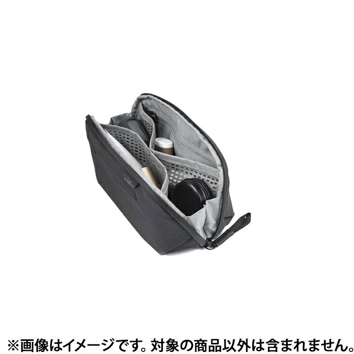 マップカメラ楽天市場店の《新品アクセサリー》 peak design (ピークデザイン) ウォッシュ ポーチ スモール BWP-S-BK-2 ブラック【KK9N0D18P】｜アングル3