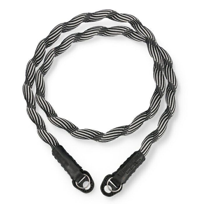 《新品アクセサリー》 ARTISAN&ARTIST (アルティザンアンドアーティスト) スパイラルコードストラップ ACAM-708 ブラック×ホワイト【KK9N0D18P】