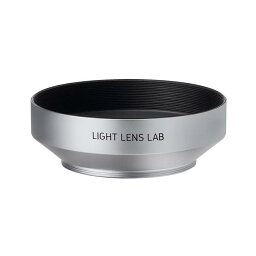 《新品アクセサリー》 Light lens lab （ライトレンズラボ）レンズフード C42-LS.39F L-S39 黒刻印 シルバー【KK9N0D18P】