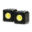《新品アクセサリー》 LUME CUBE (リュームキューブ) コンパクトライト デュアル BK LC-22B ブラック 【KK9N0D18P】