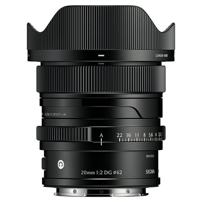 《新品》 SIGMA (シグマ) C 20mm F2 DG（ライカSL/TL用） ブラック 