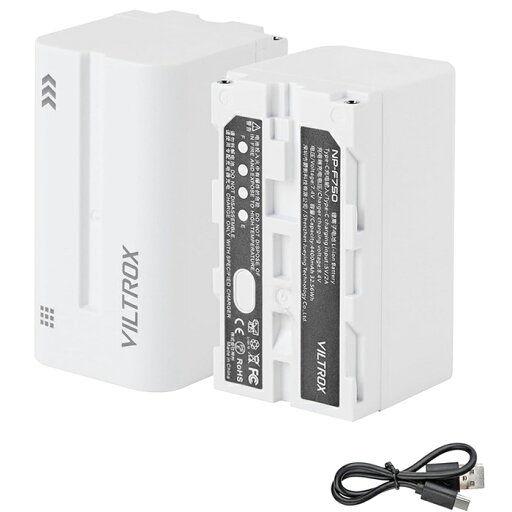 《新品アクセサリー》 VILTROX (ビルトロックス) USB充電式 交換バッテリー NP-F750【KK9N0D18P】 《新品アクセサリー》 VILTROX (ビルトロックス) USB充電式 交換バッテリー NP-F750【KK9N0D18P】
