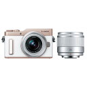 《新品》Panasonic (パナソニック) LUMIX DC-GF10W ダブルレンズキット ホワイト[ ミラーレス一眼カメラ | デジタル一眼カメラ | デジタルカメラ ]【KK9N0D18P】