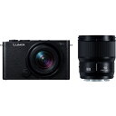 《新品》Panasonic (パナソニック) LUMIX S9 ダブルレンズキット DC-S9W-K ジェットブラック[ ミラーレス一眼カメラ | デジタル一眼...