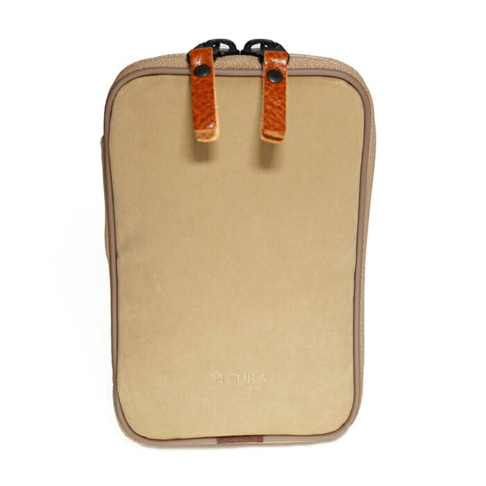 《新品アクセサリー》 蔵Cura (クラ) ミリクロスクリーニング ポーチセット CFCM-100 BEG ベージュ 【KK9N0D18P】