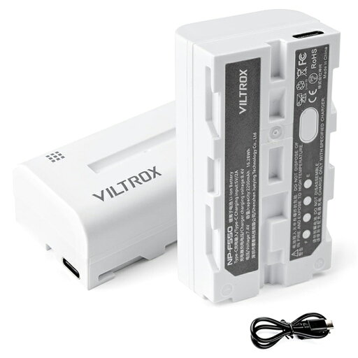 《新品アクセサリー》 VILTROX (ビルトロックス) USB充電式 交換バッテリー NP-F550【KK9N0D18P】 《新品アクセサリー》 VILTROX (ビルトロックス) USB充電式 交換バッテリー NP-F550【KK9N0D18P】