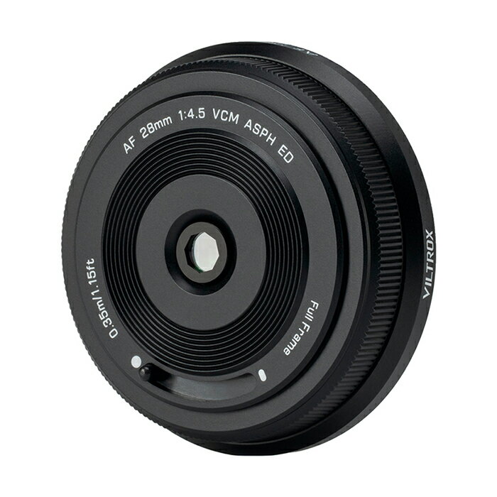 《新品》 VILTROX (ビルトロックス) AF 28mm F4.5 AIR VCM ASPH ED（ニコンZ用）ブラック[ Lens | 交換レンズ ]【KK9N0D18P】
