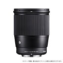 《新品》 SIGMA (シグマ) C 16mm F1.4 DC DN (ソニーE/APS-C用) Lens 交換レンズ 【下取交換なら 2,000-引き】【KK9N0D18P】