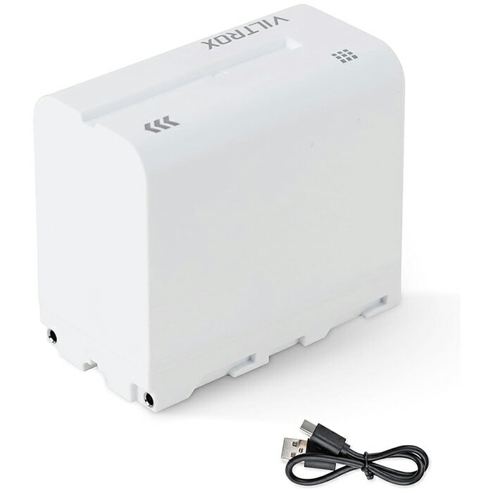 《新品アクセサリー》 VILTROX (ビルトロックス) USB充電式 交換バッテリー NP-F970【KK9N0D18P】