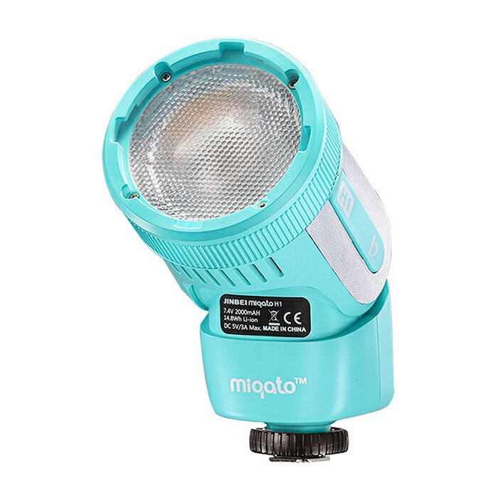 《新品アクセサリー》 JINBEI (ジンベイ) LEDスピードライト H1(S) J115 ブルー【KK9N0D18P】